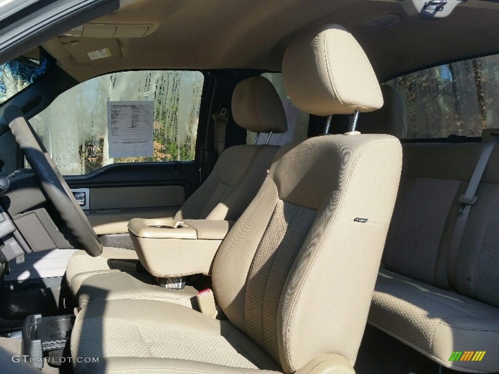 2010 F150 XLT SuperCab - Pueblo Gold Metallic / Tan photo #11