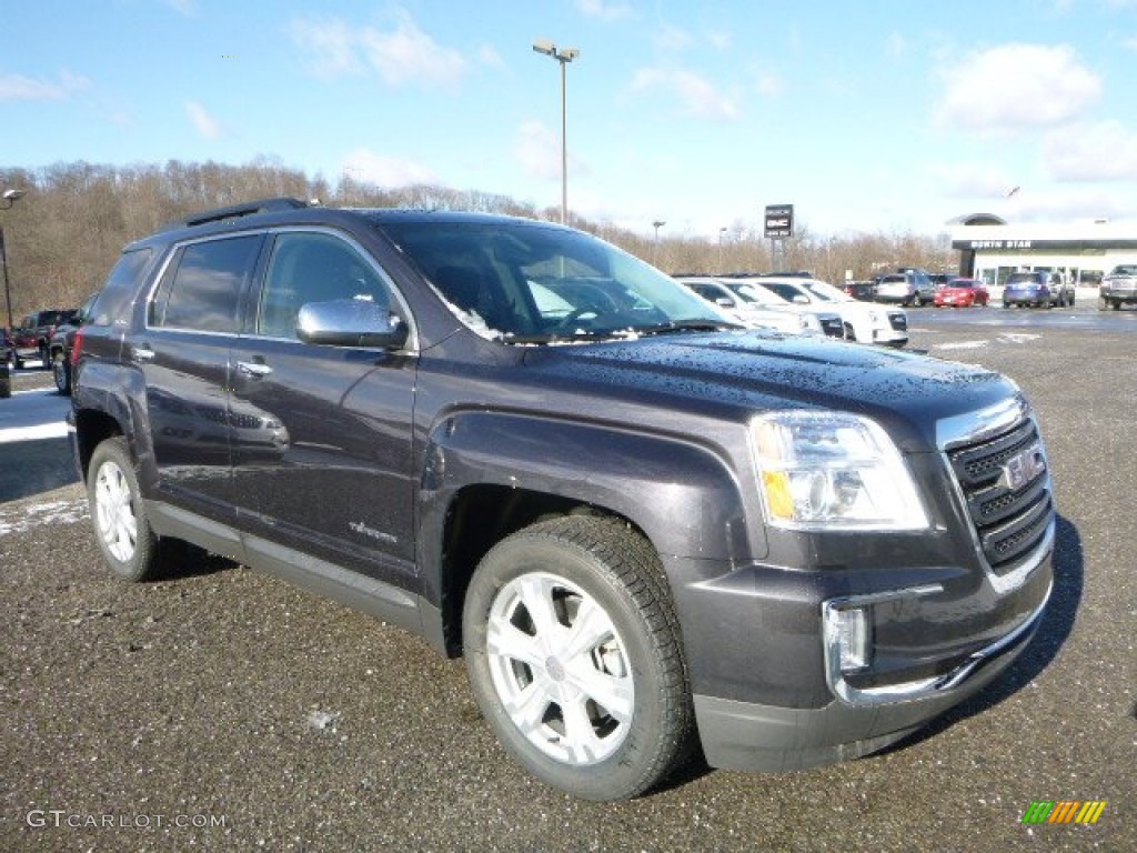Iridium Metallic 2016 GMC Terrain SLE AWD Exterior Photo #109811301