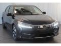 2016 Crystal Black Pearl Honda Accord EX-L V6 Sedan  photo #2