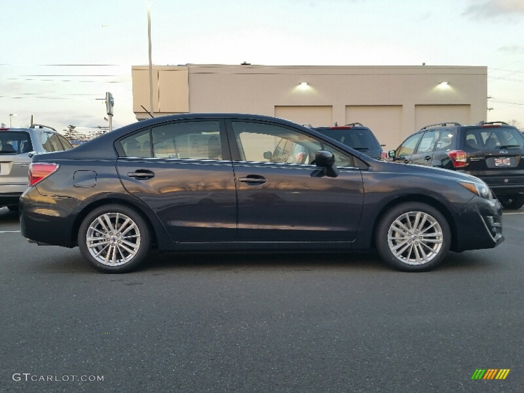 Dark Gray Metallic 2016 Subaru Impreza 2.0i Premium 4-door Exterior Photo #109814301