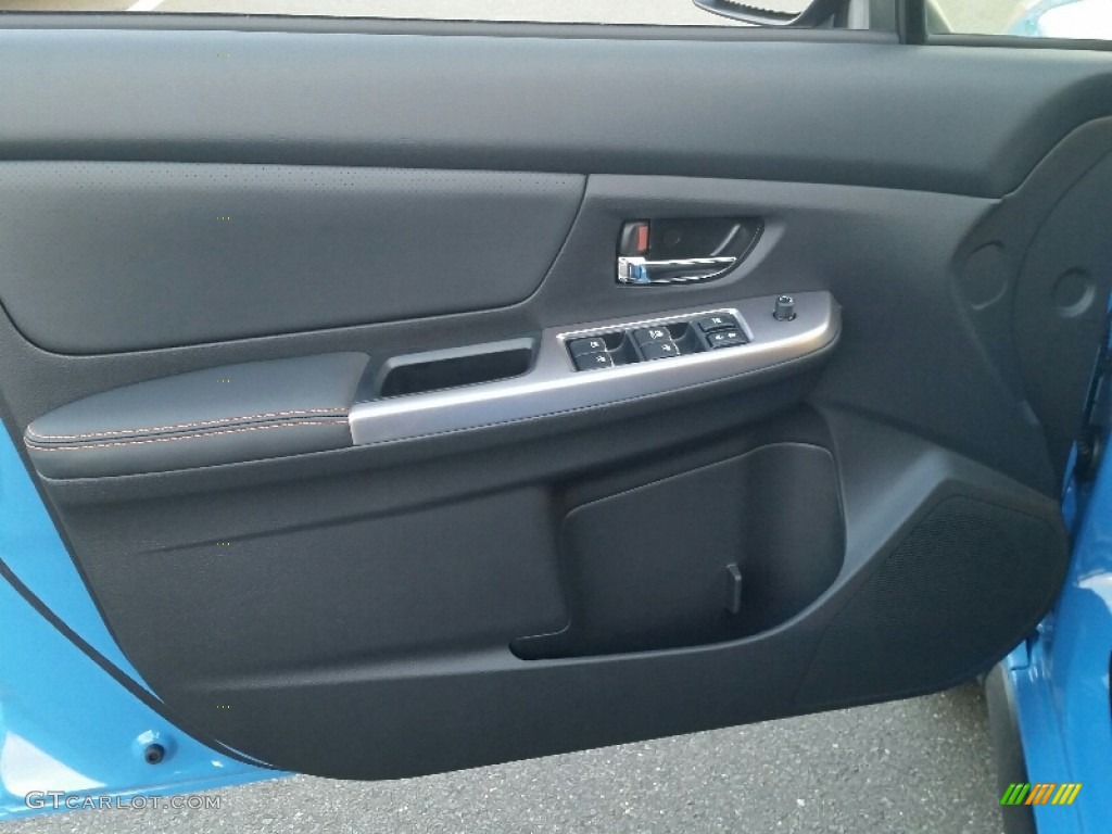 2016 Subaru Crosstrek 2.0i Limited Black Door Panel Photo #109814988