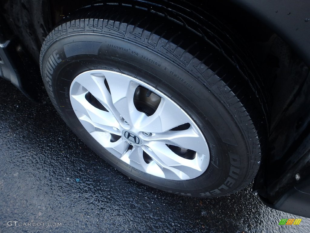 2014 CR-V EX-L AWD - Crystal Black Pearl / Black photo #14