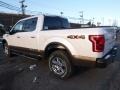 2016 White Platinum Ford F150 Lariat SuperCrew 4x4  photo #2