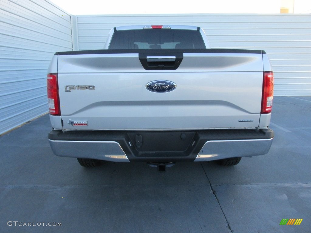 2016 F150 XLT SuperCab - Ingot Silver / Medium Earth Gray photo #5