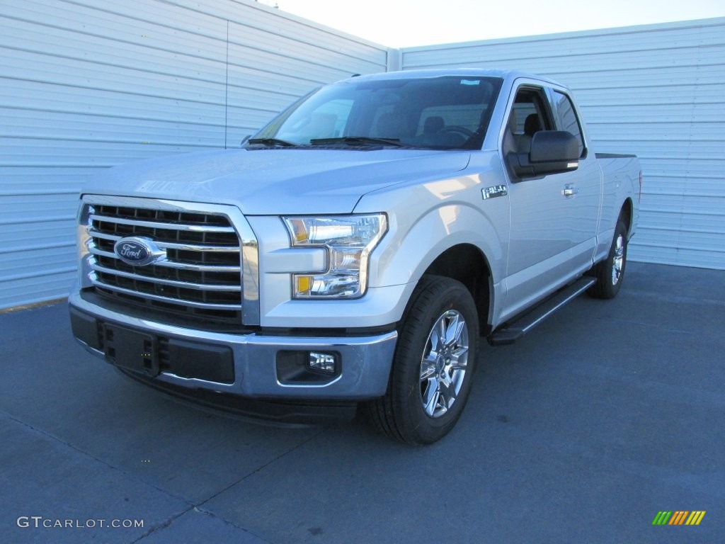 Ingot Silver 2016 Ford F150 XLT SuperCab Exterior Photo #109817100