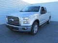 Ingot Silver 2016 Ford F150 XLT SuperCab Exterior