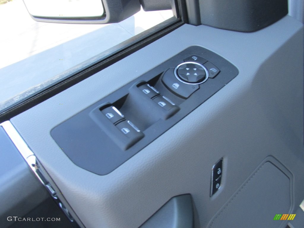 2016 F150 XLT SuperCab - Ingot Silver / Medium Earth Gray photo #22