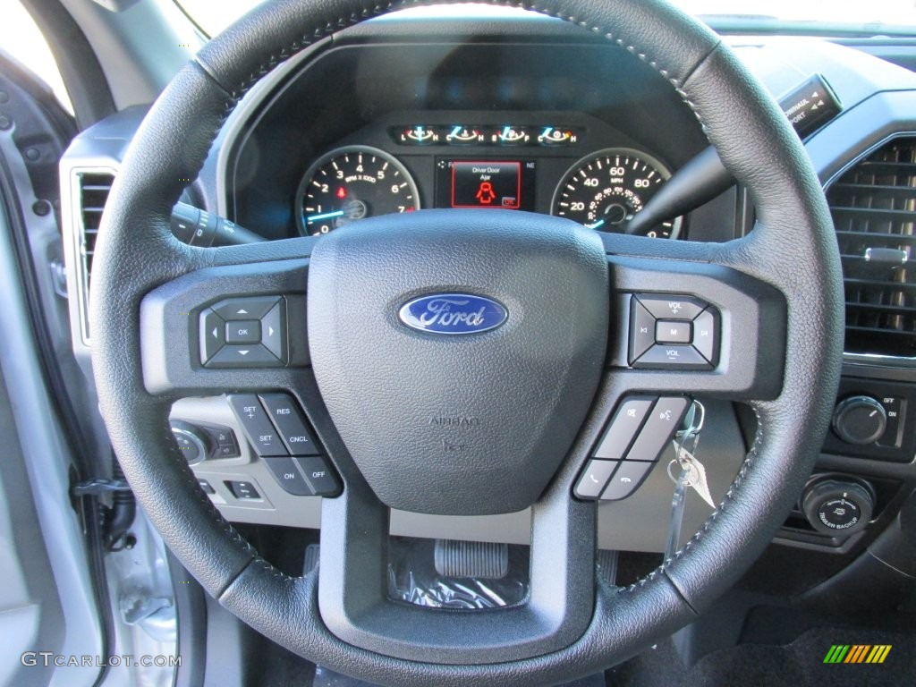2016 F150 XLT SuperCab - Ingot Silver / Medium Earth Gray photo #32