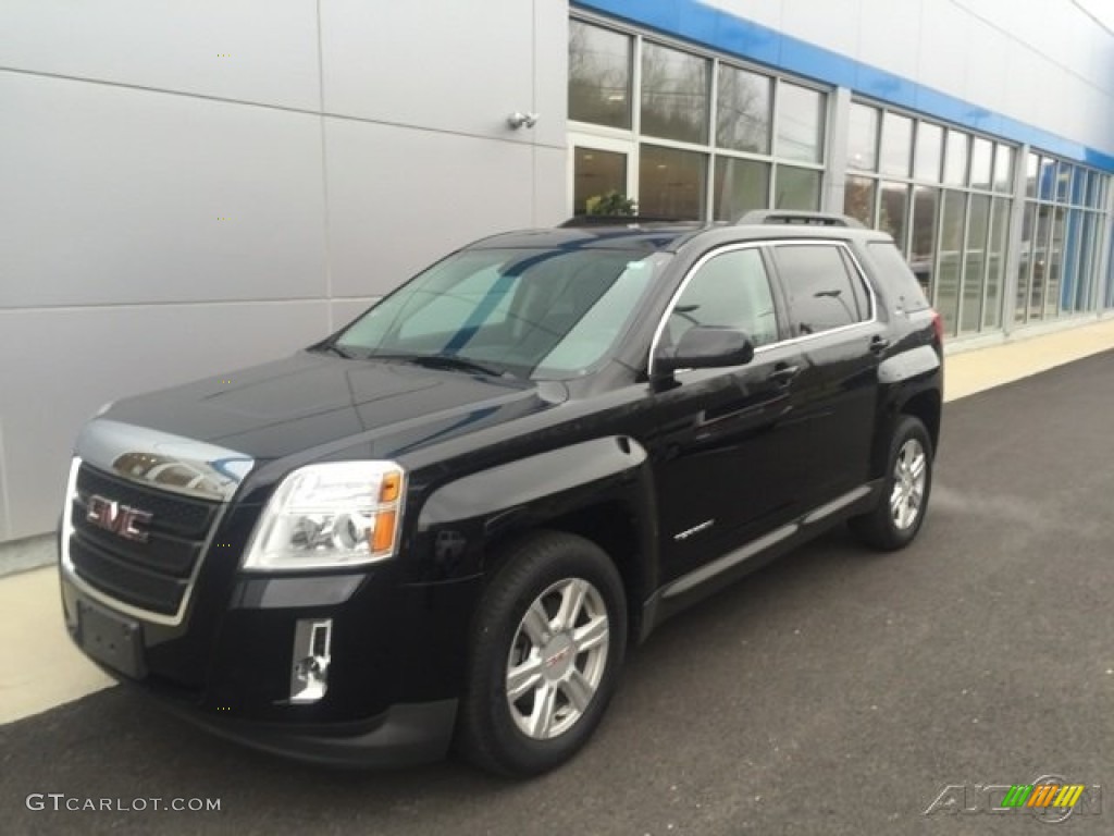 2014 Terrain SLT AWD - Onyx Black / Jet Black photo #1
