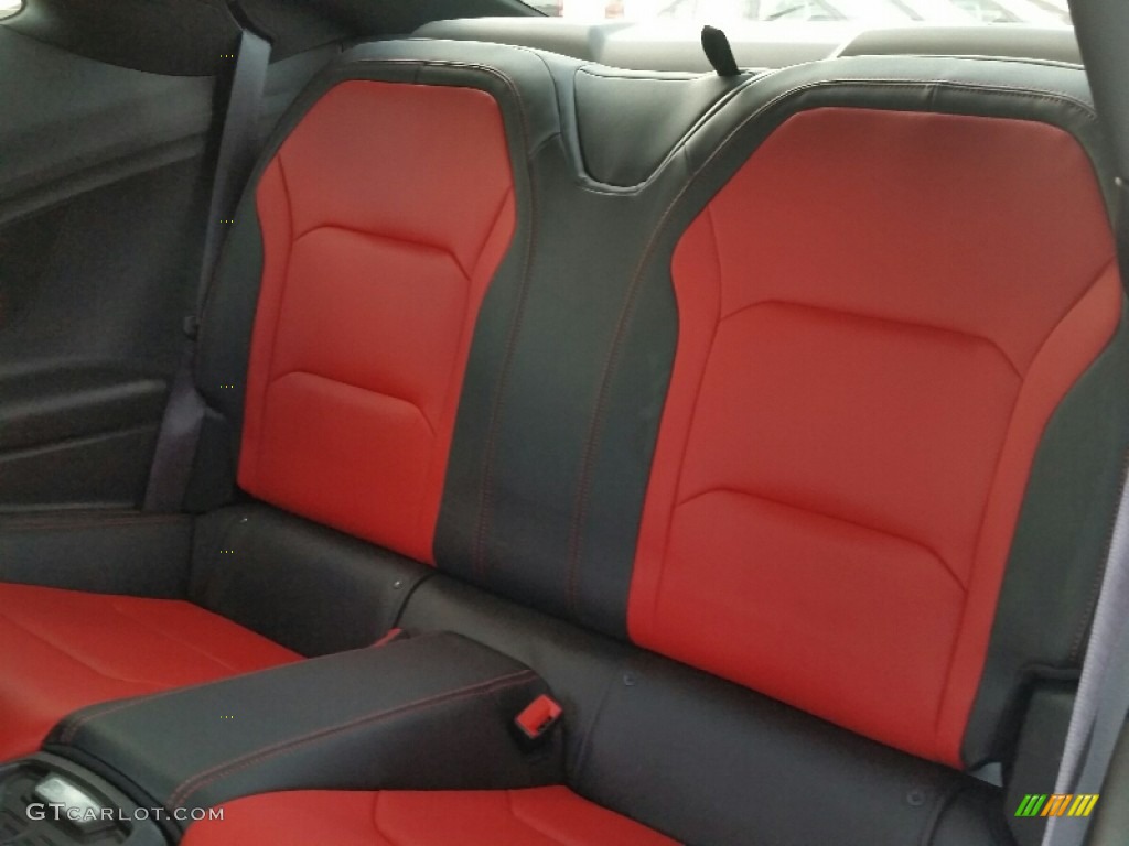Adrenaline Red Interior 2016 Chevrolet Camaro SS Coupe Photo #109818075