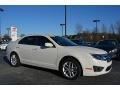 White Suede 2012 Ford Fusion SEL