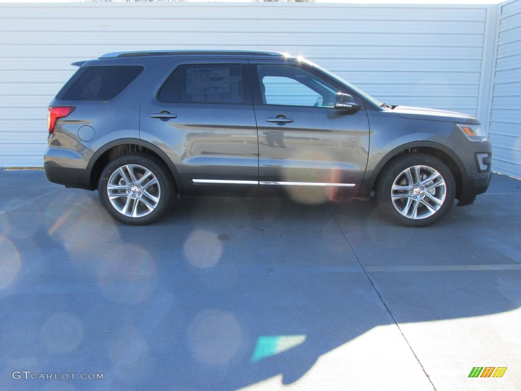 2016 Explorer XLT - Magnetic Metallic / Ebony Black photo #3