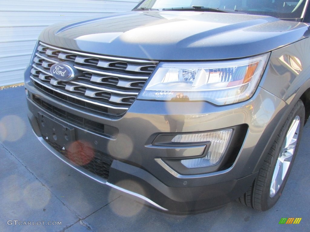 2016 Explorer XLT - Magnetic Metallic / Ebony Black photo #10