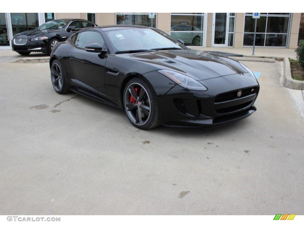 Ultimate Black Metallic Jaguar F-TYPE