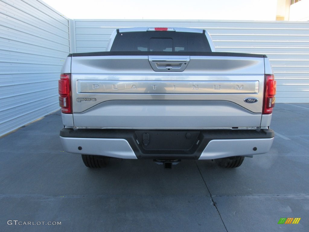2016 F150 Platinum SuperCrew - Ingot Silver / Platinum Brunello photo #5