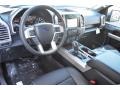 Black 2016 Ford F150 Lariat SuperCrew Interior Color