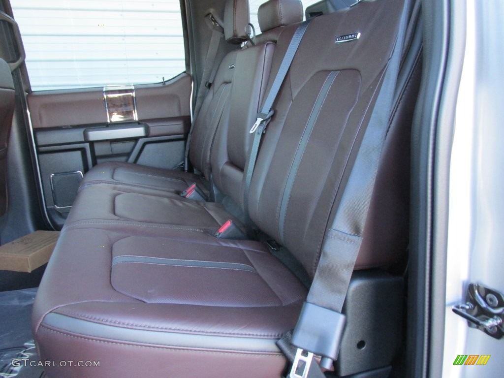 2016 Ford F150 Platinum SuperCrew Rear Seat Photos
