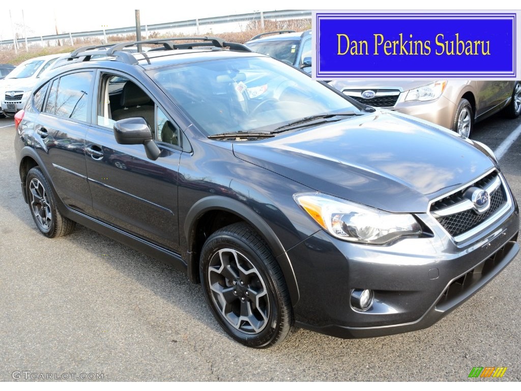 2013 XV Crosstrek 2.0 Premium - Dark Gray Metallic / Black photo #1