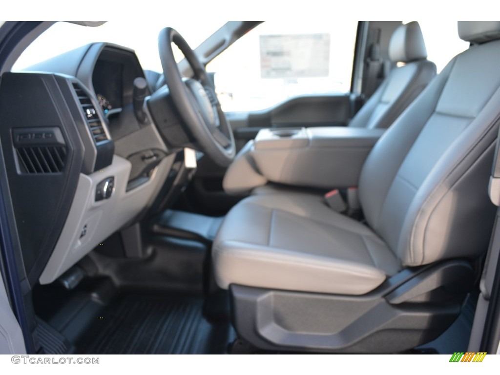 2016 F150 XL SuperCab 4x4 - Oxford White / Medium Earth Gray photo #8