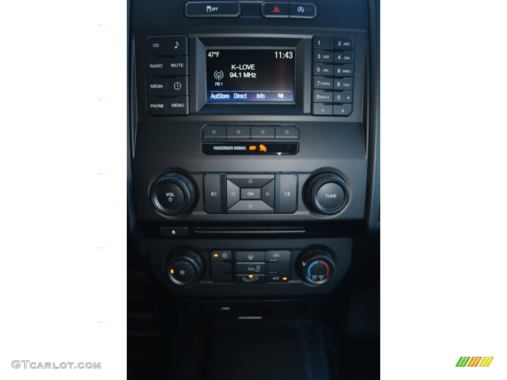 2016 F150 XL SuperCab 4x4 - Oxford White / Medium Earth Gray photo #11