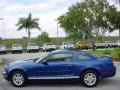 Vista Blue Metallic - Mustang V6 Deluxe Coupe Photo No. 6