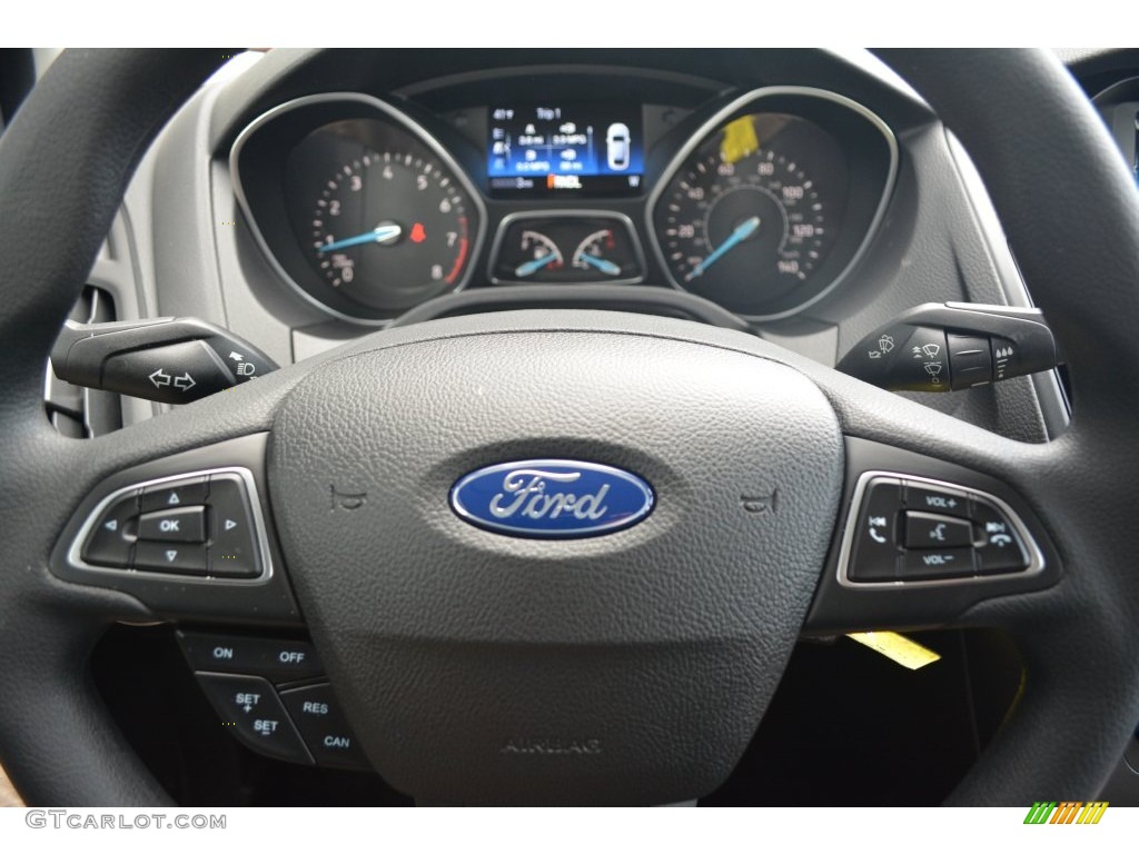 2016 Focus SE Sedan - Blue Candy / Charcoal Black photo #17