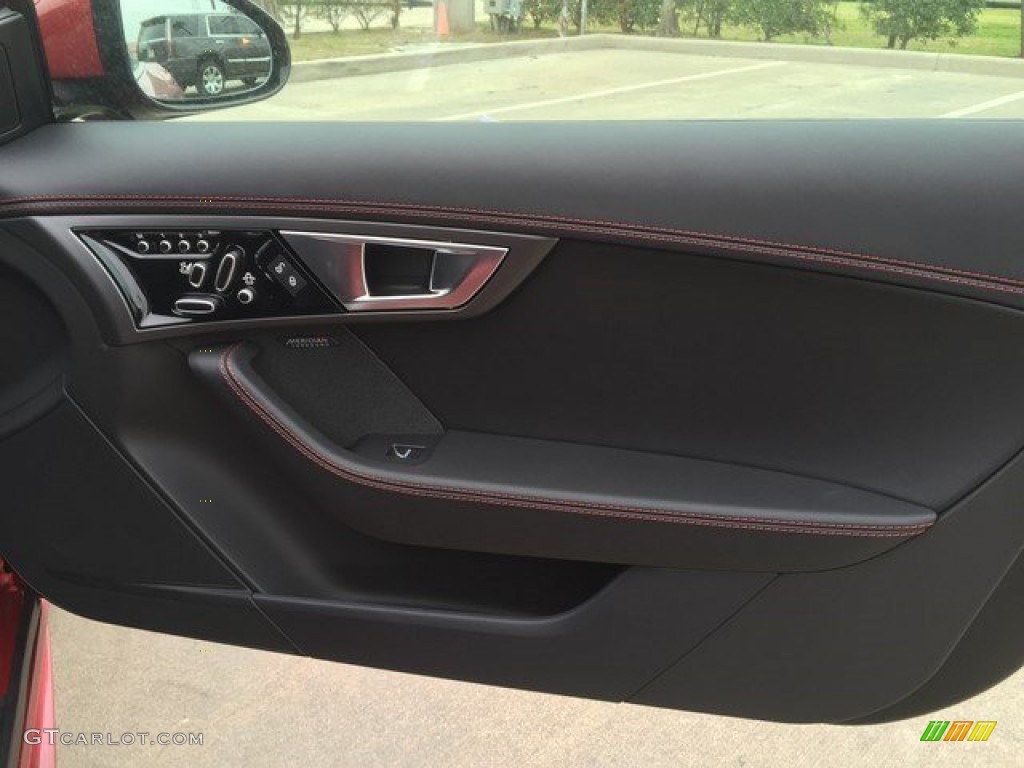 2016 Jaguar F-TYPE R Coupe Jet Door Panel Photo #109822785