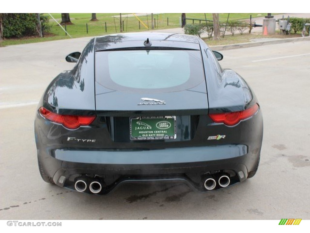 2016 F-TYPE R Coupe - British Racing Green Metallic / Jet photo #10