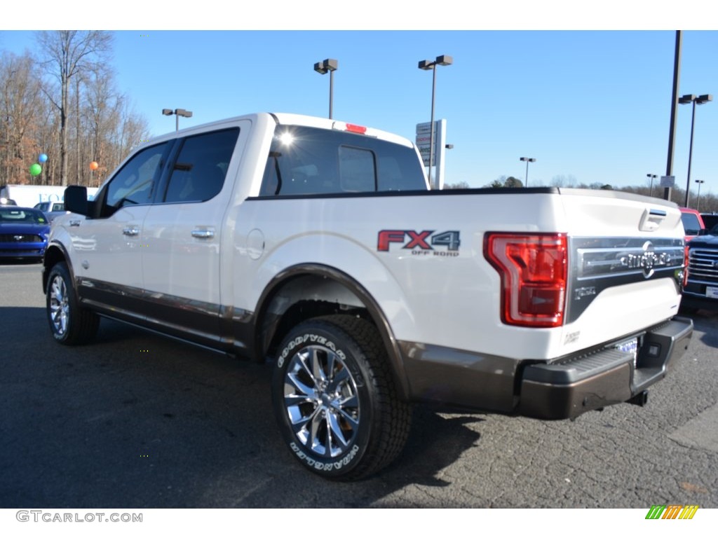 2016 F150 King Ranch SuperCrew 4x4 - White Platinum / King Ranch Java photo #32