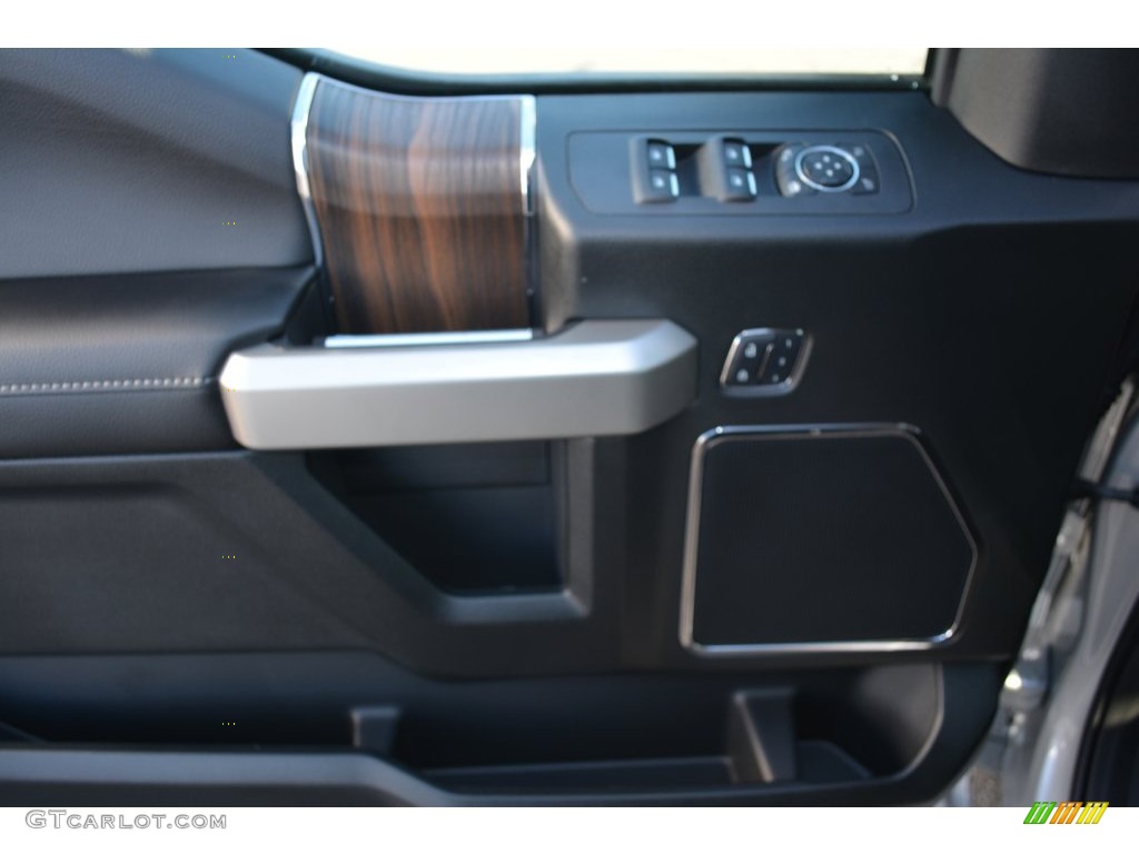 2016 F150 Lariat SuperCrew 4x4 - Ingot Silver / Black photo #8