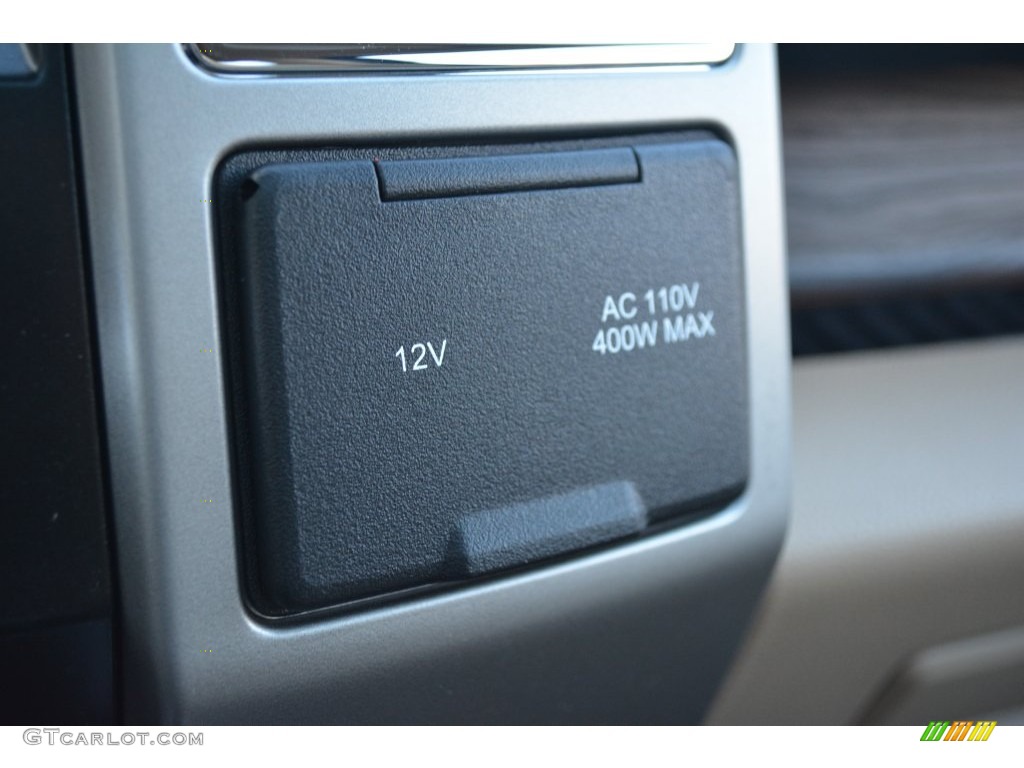 2016 F150 Lariat SuperCrew - Shadow Black / Medium Light Camel photo #21
