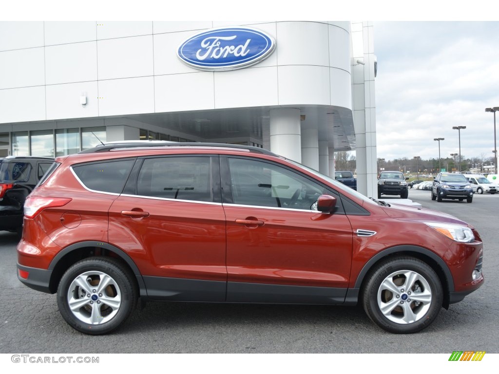 2016 Escape SE - Sunset Metallic / Charcoal Black photo #2