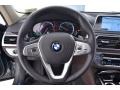2016 BMW 7 Series Mocha Interior Steering Wheel Photo
