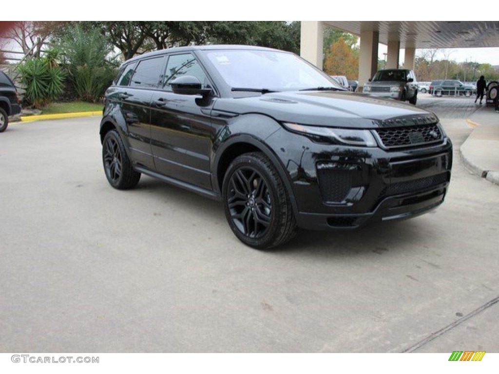 Santorini Black Metalllic Land Rover Range Rover Evoque