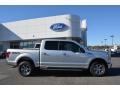 2016 Ingot Silver Ford F150 XLT SuperCrew 4x4  photo #2