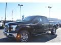 2016 Shadow Black Ford F150 XLT SuperCab 4x4  photo #3