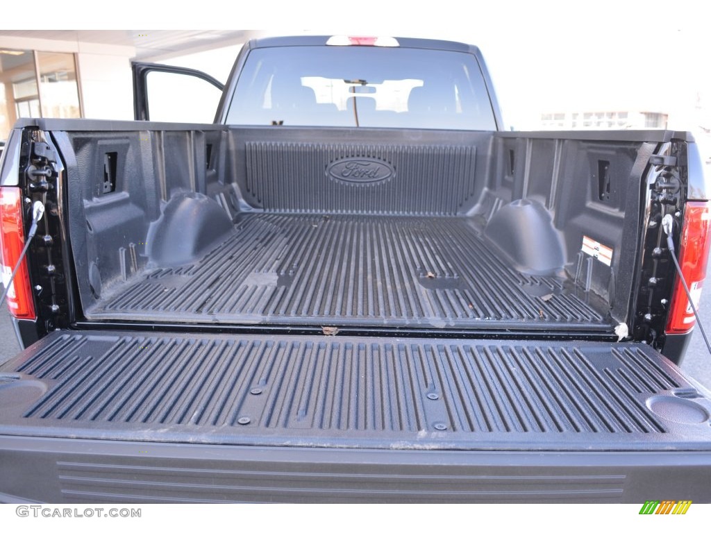 2016 F150 XLT SuperCab 4x4 - Shadow Black / Medium Earth Gray photo #7