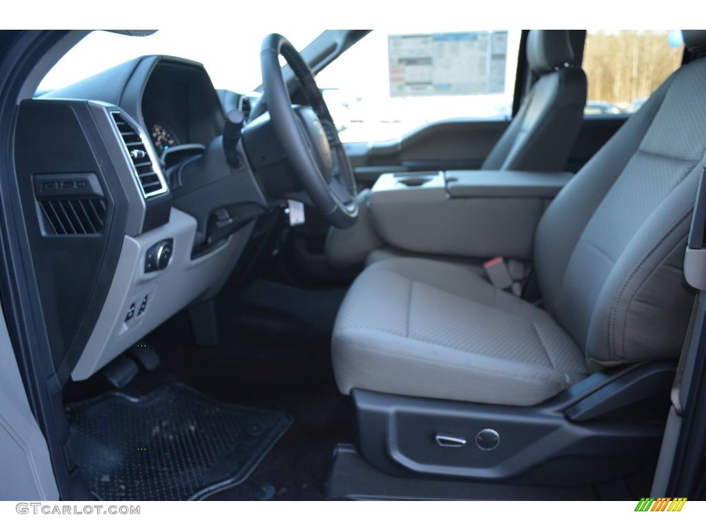 2016 F150 XLT SuperCab 4x4 - Shadow Black / Medium Earth Gray photo #9