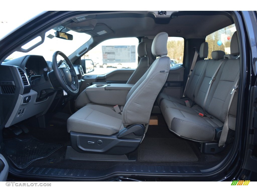 2016 F150 XLT SuperCab 4x4 - Shadow Black / Medium Earth Gray photo #11