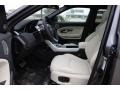 Ebony/Ivory Front Seat Photo for 2016 Land Rover Range Rover Evoque #109828389