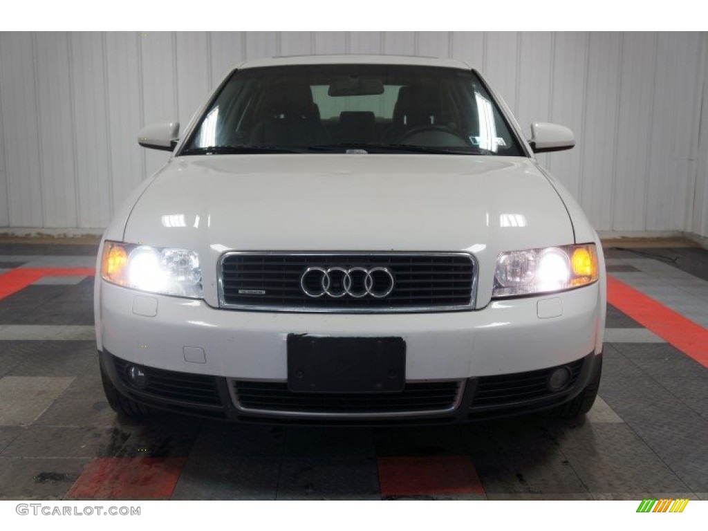 2003 A4 3.0 quattro Sedan - Polar White / Ebony photo #4