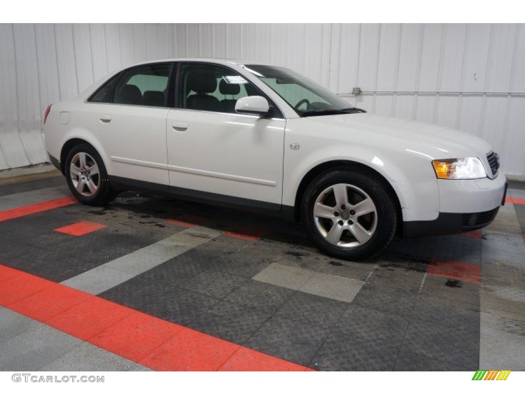 2003 A4 3.0 quattro Sedan - Polar White / Ebony photo #6
