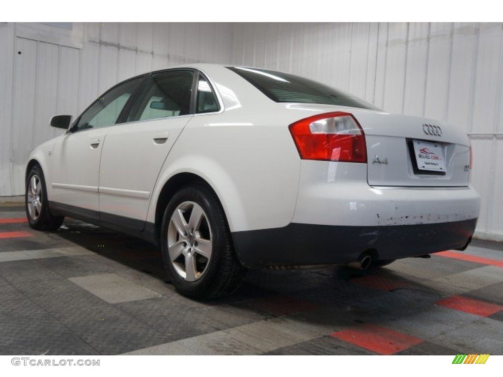 2003 A4 3.0 quattro Sedan - Polar White / Ebony photo #10