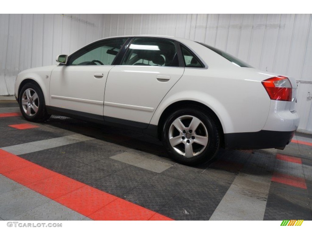 2003 A4 3.0 quattro Sedan - Polar White / Ebony photo #11