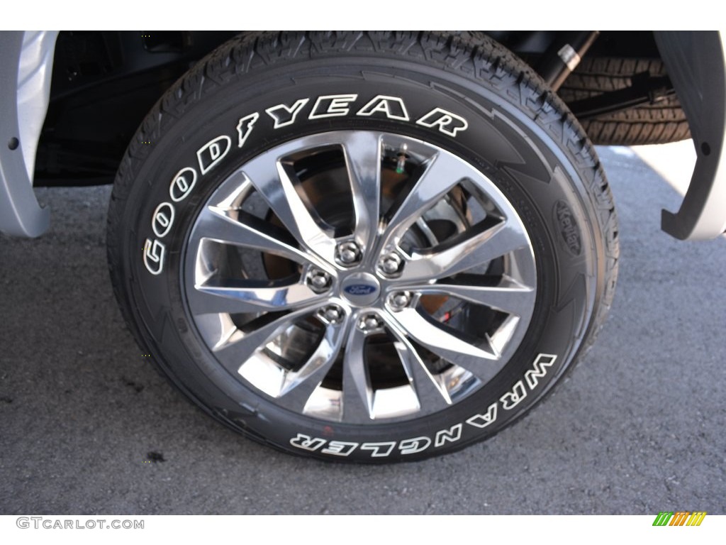 2016 F150 Lariat SuperCrew 4x4 - Ingot Silver / Black photo #6