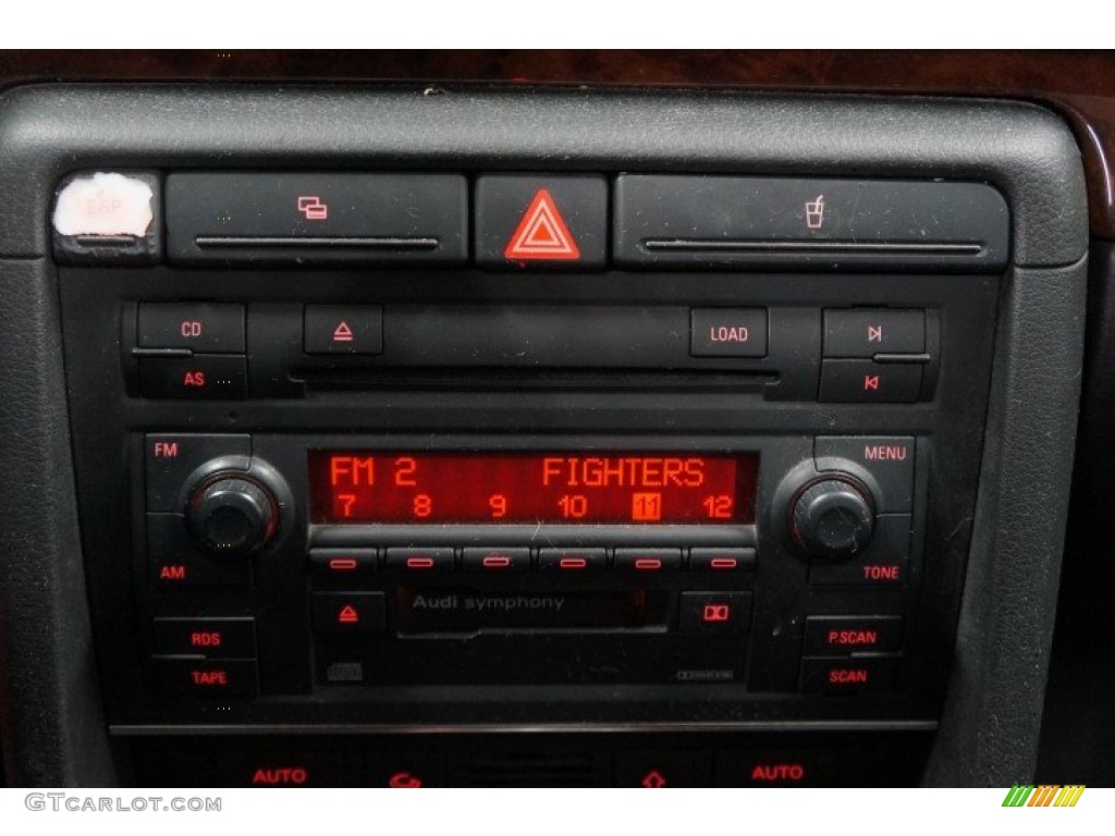 2003 A4 3.0 quattro Sedan - Polar White / Ebony photo #40