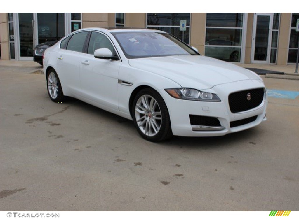 Polaris White Jaguar XF