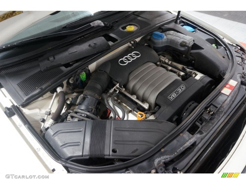 2003 A4 3.0 quattro Sedan - Polar White / Ebony photo #52
