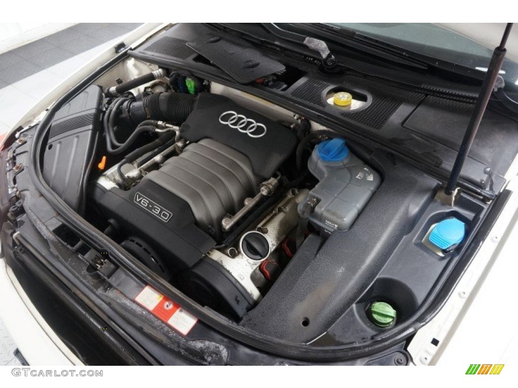 2003 A4 3.0 quattro Sedan - Polar White / Ebony photo #53