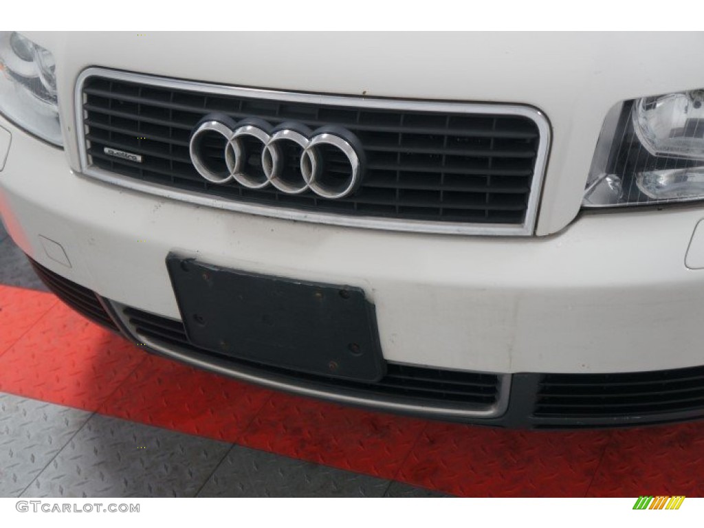 2003 A4 3.0 quattro Sedan - Polar White / Ebony photo #58